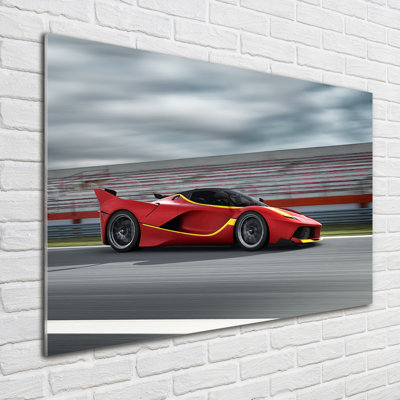Sports Car - Unframed Art Prints on Glass