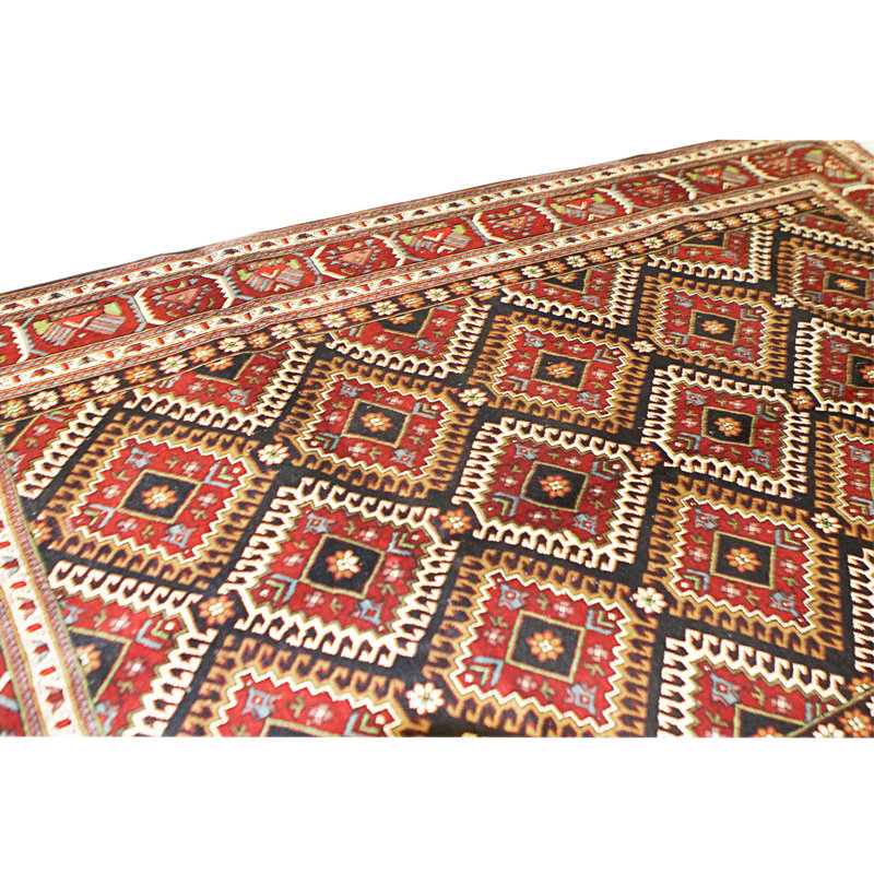 Hand Knotted Wool Area Rug