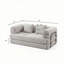 Canapé à compression, canapé-lit convertible au sol avec accoudoirs avec dossier coussiné, canapé-lit futon confortable, causeuse modulaire sans os, tissu en velours côtelé-148748603