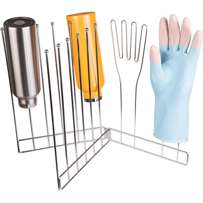 Stainless Steel Dish Glove Holder,Baby Bottle Dryer Rack