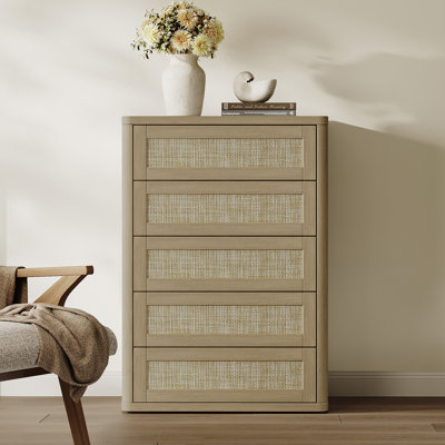 Commode 5 tiroirs Boho