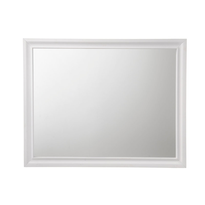 Naima Mirror, White
