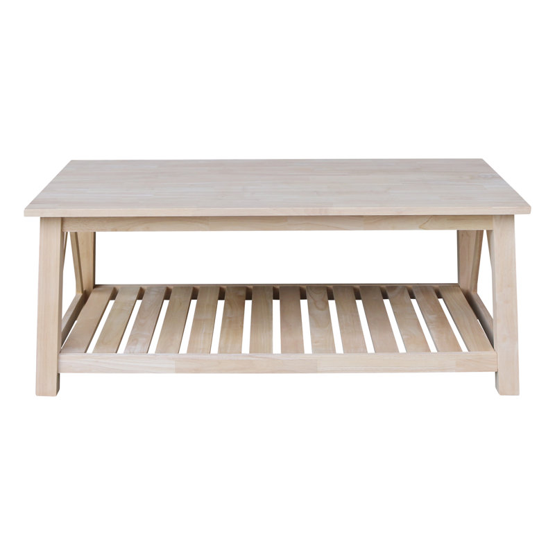 Table basse Surrey, Dessus sans finition / base sans finition