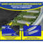 Trampoline Safetynet intérieur avec revêtement thermolaqué - citrouille