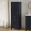 Armoire à linge en bois massif Amariani-535893121