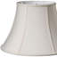 Cream Shantung Silk Bell Lamp Shade-773714425-773714420