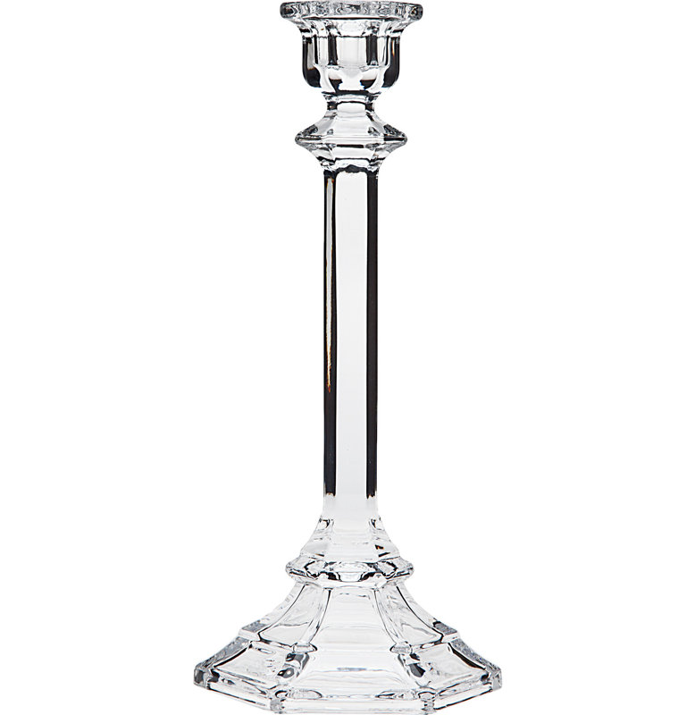 Harmony Crystal Tapered Candleholders