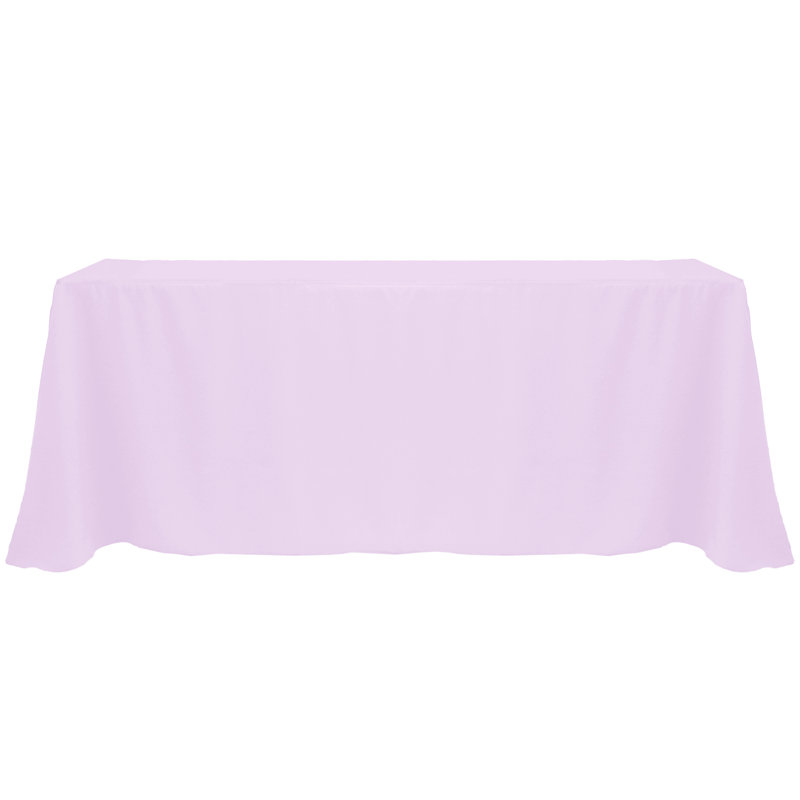 Solee Solid Color Tablecloth, 108" x 132", Lilac, 2