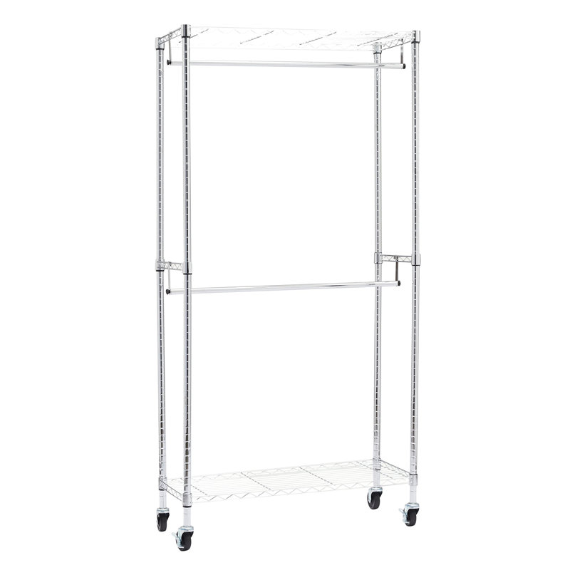 Hafwen 91cm Adjustable Clothing Rack