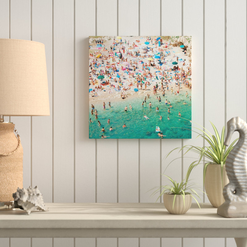 « week week at the beach », reproduction d’impression sur toile tendue