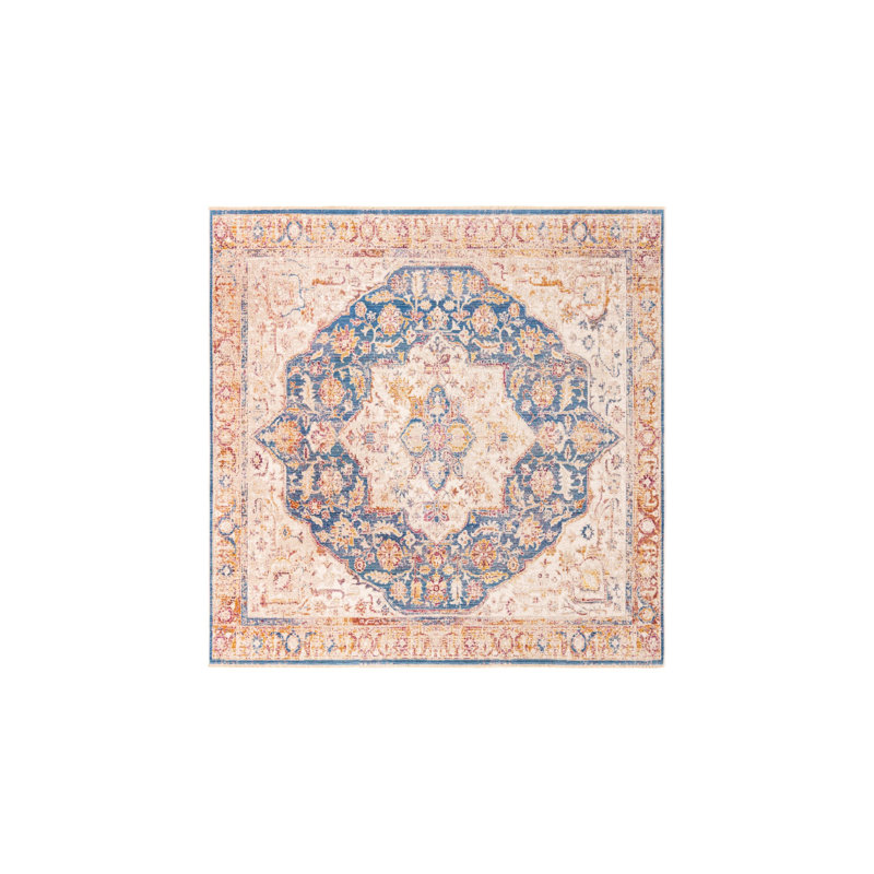 Behn Oriental Indoor Rug, Square 7'10"