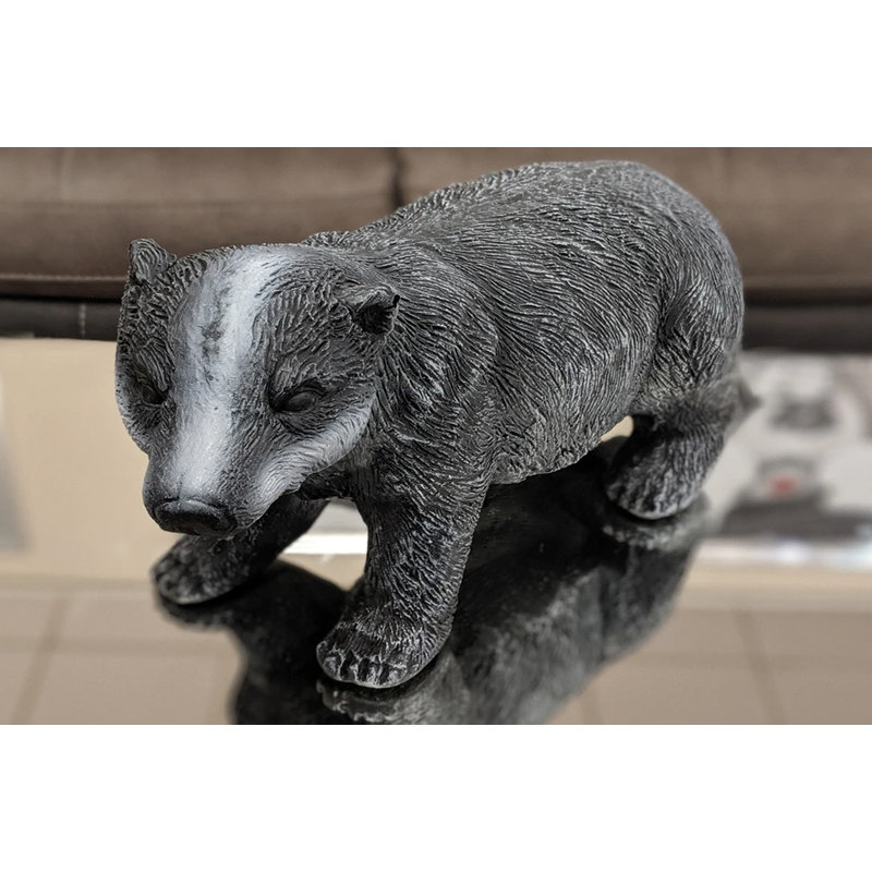 Decoteau Animals Weather Resistant Fiberstone Garden Statue