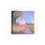 «Twilight Cottage by the Sea», reproduction sur toile tendue-2122490721