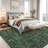Floral Kitchen Rug – Washable, Non-Slip, Low Pile, Distressed Print Runner for Hallway, Bathroom, Laundry-482009580