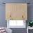  Tie Up Curtains for Windows - Blackout Small Kitchen Bathroom Window Treatment Curtain Shade for Thanksgiving (1 Piece)-909841615-909841616