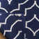 Rodgers Hand Woven Flat Weave Wool/Cotton Geometric Rug in Blue/Ivory