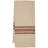 Market Place Red Grain Sack Stripe Tea Towel