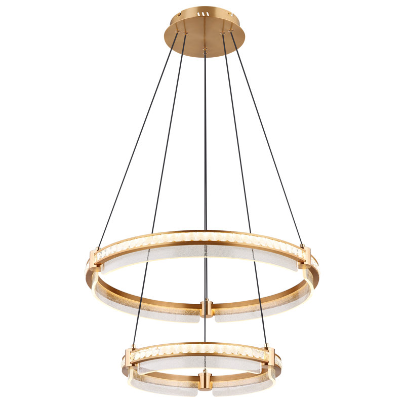 Ayomi 1 - Light Gold LED Pendant
