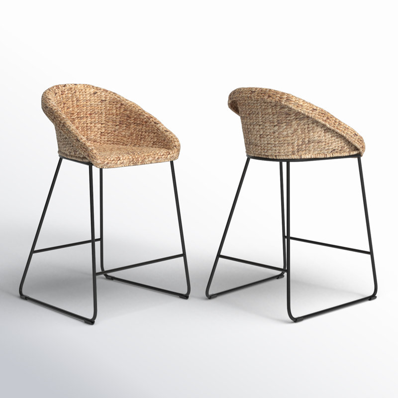 Kyle Counter Stool with Metal Frame