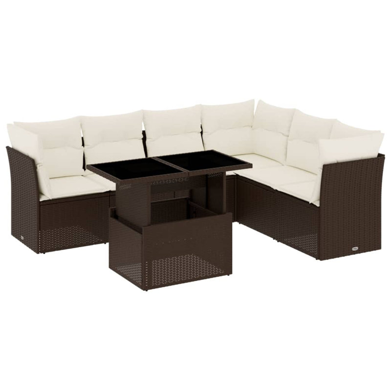 Ensemble de canapé de jardin Vidaxl