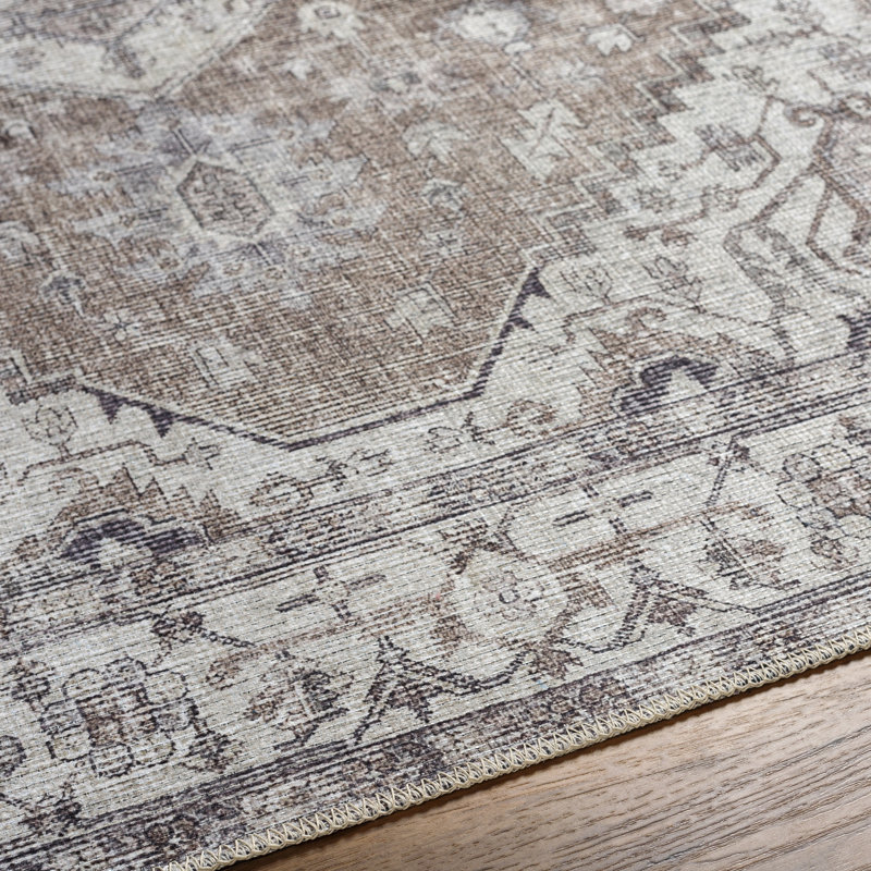 Chenille Oriental Indoor Rug, Runner 2'7" x 7'10"