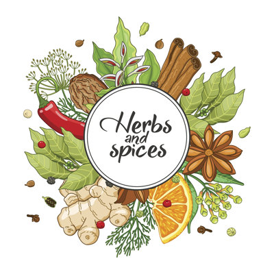 " Vector With Spices " by Ekaterina Ivanova