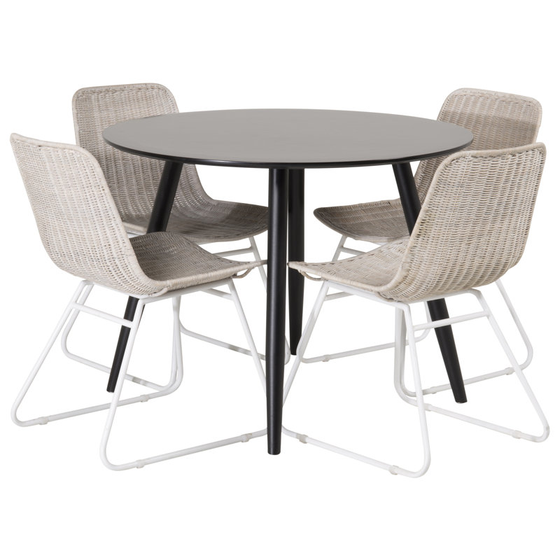 Hales 4 -Person Dining Set
