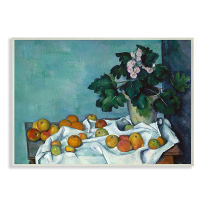 " Still Life With Apples And Flowers " by Paul Cézanne