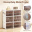 24 Pair Shoe Storage Cabinet