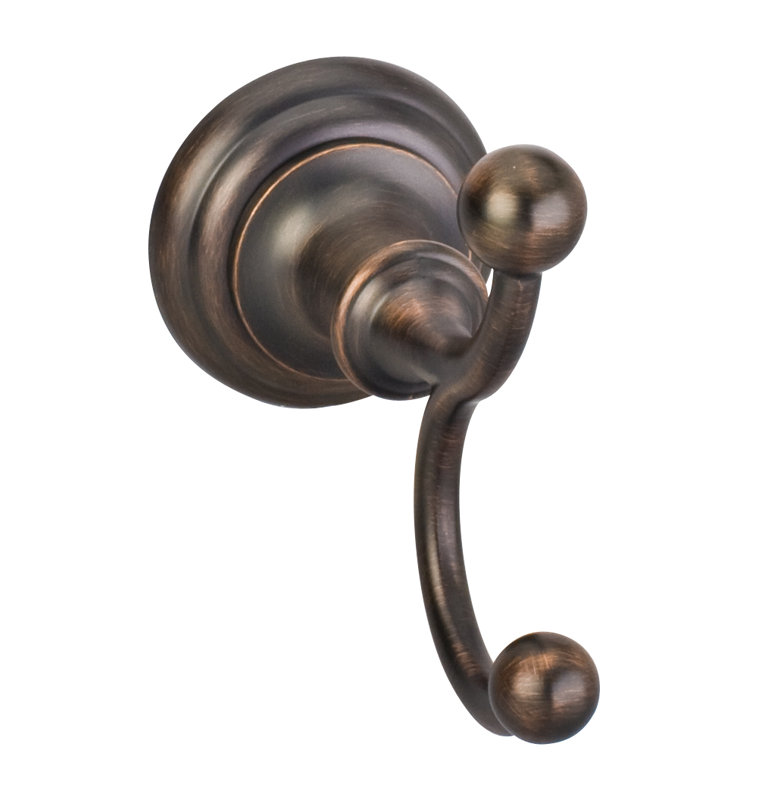 Fairview Wall Mounted Robe Hook, Brushed Oil Rubbed Bronze