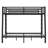 Metal Bunk Bed for Adults and Teens, Space-Saving Design with Noise-Reducing Frame, No Box Spring Required-534127328