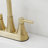 Widespread Single-handle Bathroom Faucet with Drain Assembly-86864994