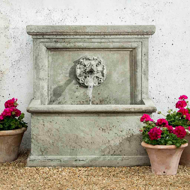St. Aubin Floor Fountain, Brownstone