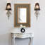 Miroir rectangulaire avec cadre en bois texturé-1425444777