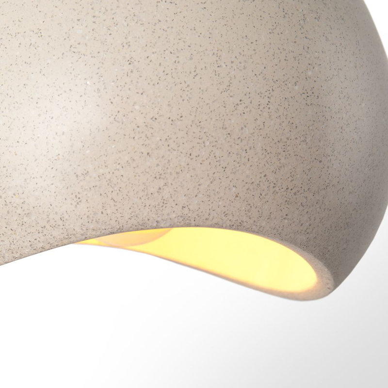 Soderberg 1 - Light Dome Pendant, Sandstone White, White