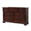Commode 9 tiroirs Lyndon G09400-D, cerise