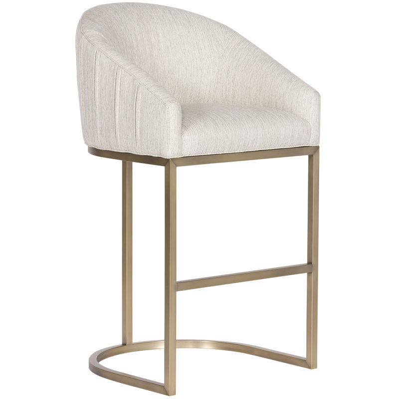 Make It Yours Counter & Bar Stool, Bar Stool (32" Seat Height), Satin Brass
