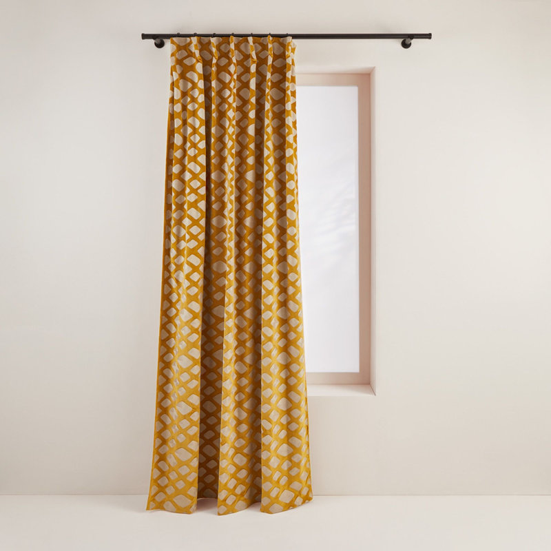Room Darkening Curtain Single Panel