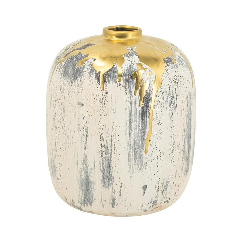Vase de table en céramique 8 po
