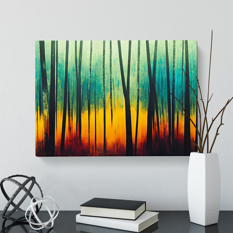 Modern Forest Vol.3 - Wrapped Canvas, 40cm H x 60cm W x 3cm D