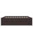 Solid Wood Platform Bed with Trundle and 2 Drawers, Built-In Power Strip, No Box Spring Needed, Modern Storage Bed-898094087-898094083