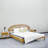 NTC Gem Solid Wood Bed Frame with Headboard and Silent Slats, 1000 Lbs. Capacity Bed Frame-1546650682-1546650661