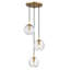 Rousseau 3 Light Chandelier-63085364-63085365