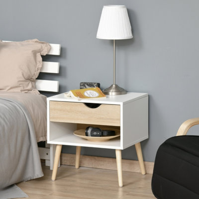 Glostrup 50cm W Particle Board Bedside Table