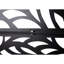 76 "H48" l écran d'intimité en métal - pour terrasse, balcon, patio. Rouille, ajoute et style. Rehausseur d'intérieur et d'extérieur Ps110. , Rouille, esthétique.-121648330