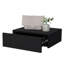 Élégante table de chevet flottante avec tiroir de rangement intérieur pratique pour la décoration de la chambre à coucher et la fonction spacieuse-99278080