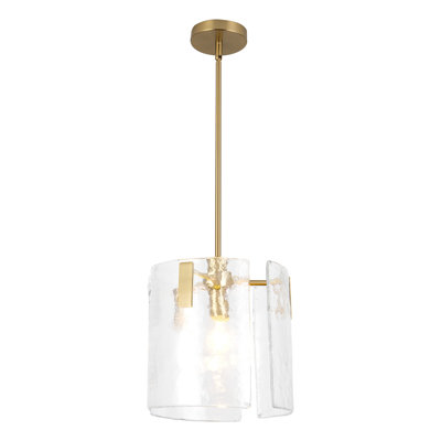 Eira Pendant with Clear Water Glass
