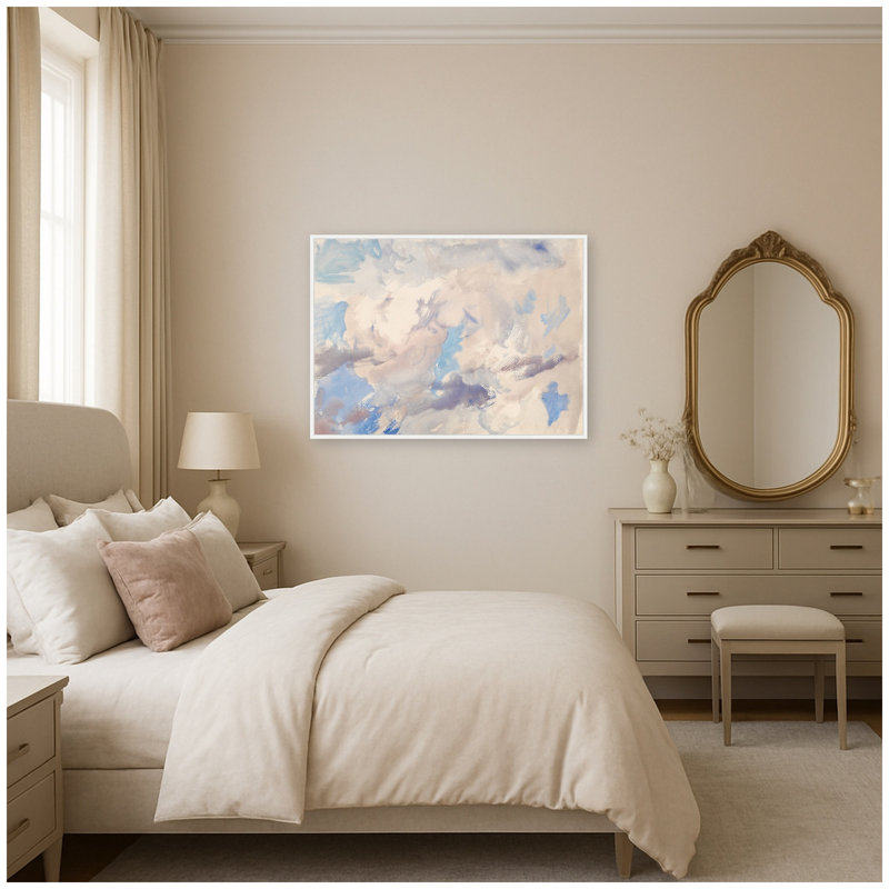 Ciel vers 1910 par John Singer Sargent par Nostalgia Prints, reproduction d'art sur toile encadrée, H 28 po x l 38 po