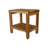 Ripley 12'' W Teak Shower Bench-191218466-191218465