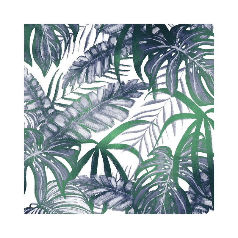 Blue Green I by Kimberly Allen - Wrapped Canvas Print, 93.98 cm H x 93.98 cm W x 3.175 cm D